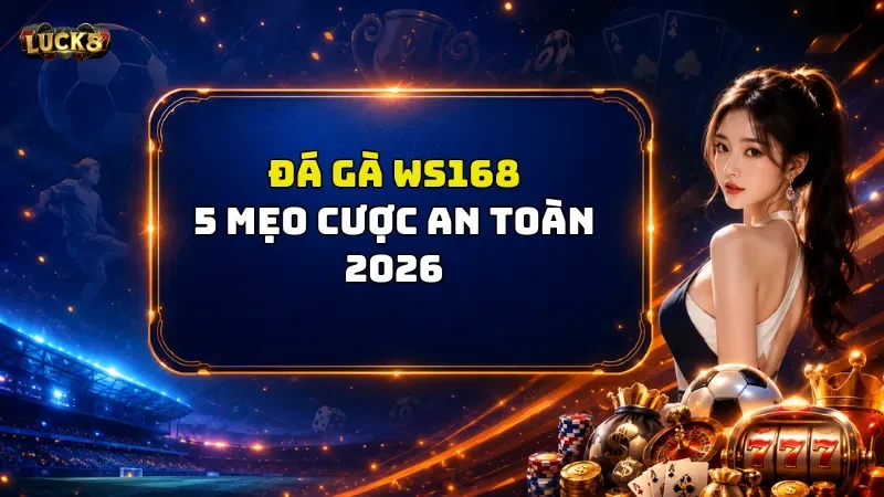 Đá Gà WS168 Luck8 - 5 Mẹo Cược An Toàn 2026