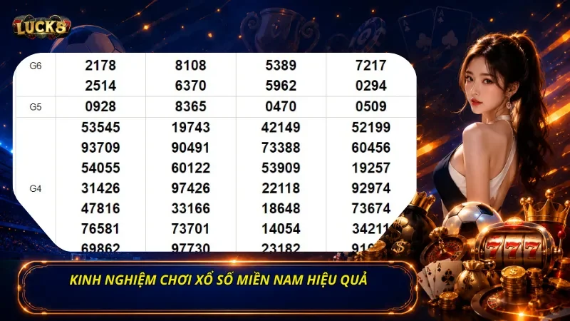 Kinh Nghiệm Chơi Xổ Số Miền Nam Hiệu Quả