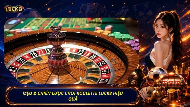 Mẹo & Chiến lược chơi Roulette Luck8 hiệu quả